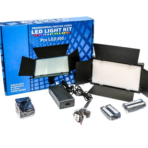 KIT D'ÉCLAIRAGE LED VARICOLOR + Pro LED 600