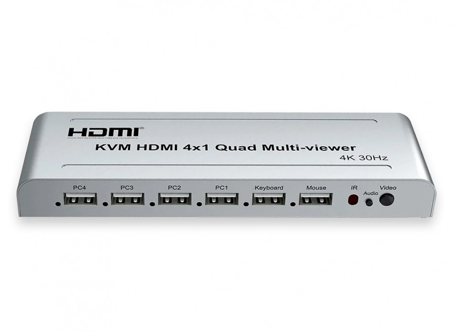 4-port-hdmi-quad-multi-viewer (1) Commutateur KVM et multi vues HDMI 4 ports (4K à 30 Hz)