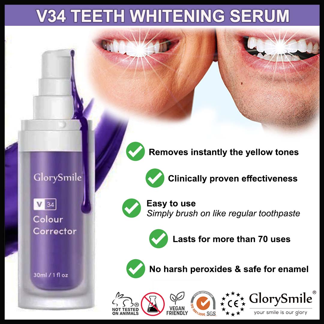 811_V34_ENG_2.1-benefits Sérum blanchissant pour les dents V34