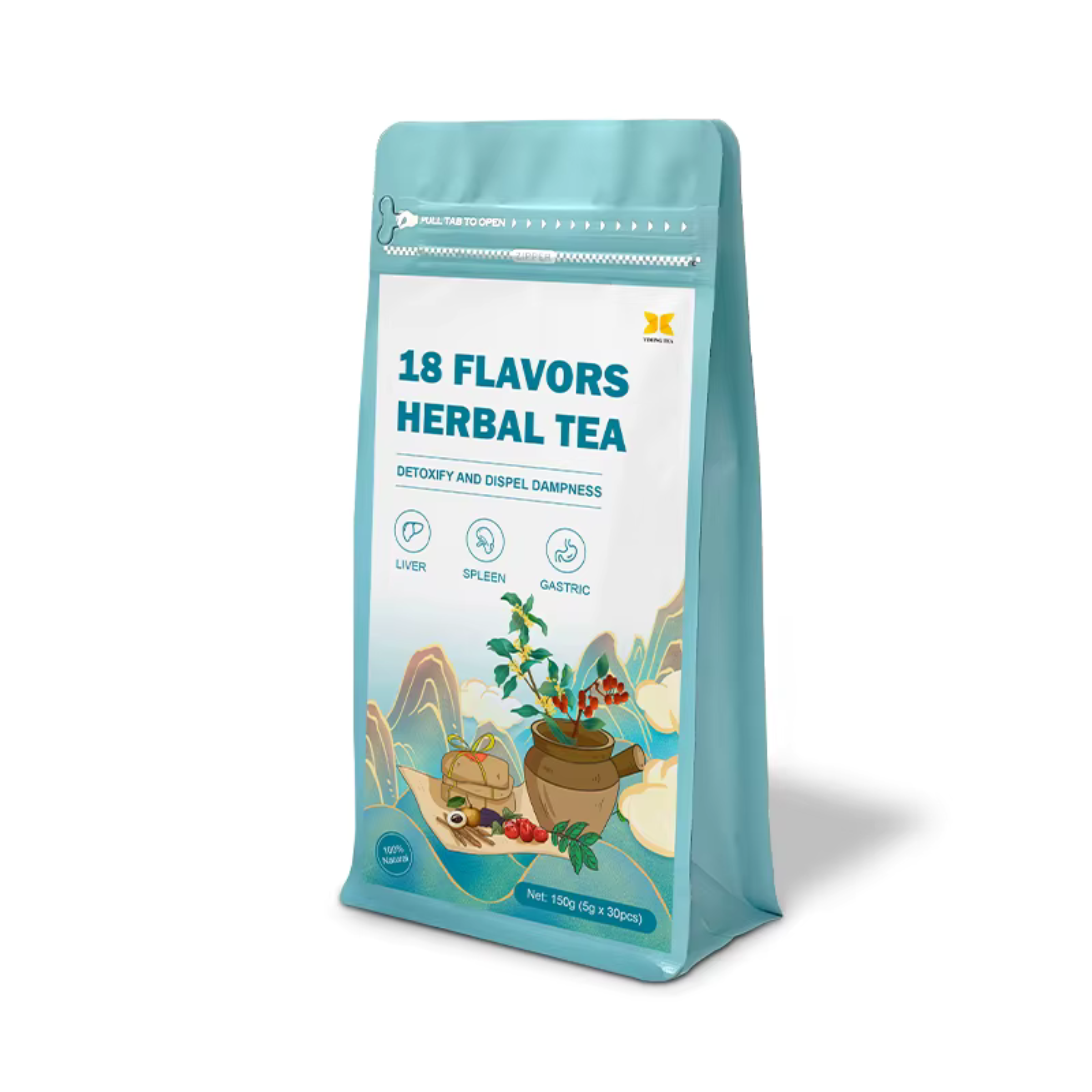 Design sans titre (7) Thé d'herbes aux graines de cassia et au goji