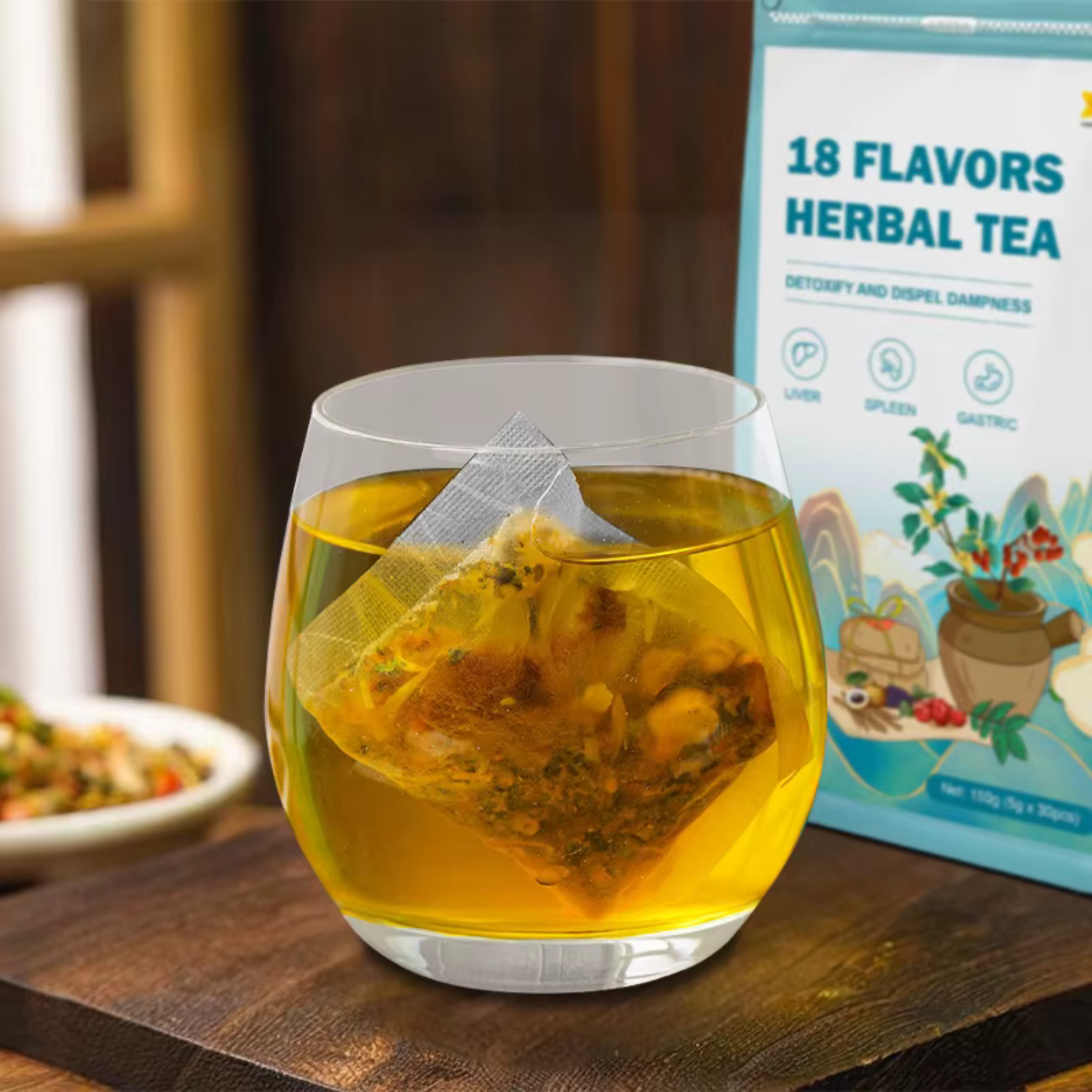 Design sans titre (8) Thé d'herbes aux graines de cassia et au goji
