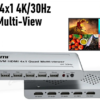 photo1715037866 Commutateur KVM et multi vues HDMI 4 ports (4K à 30 Hz)
